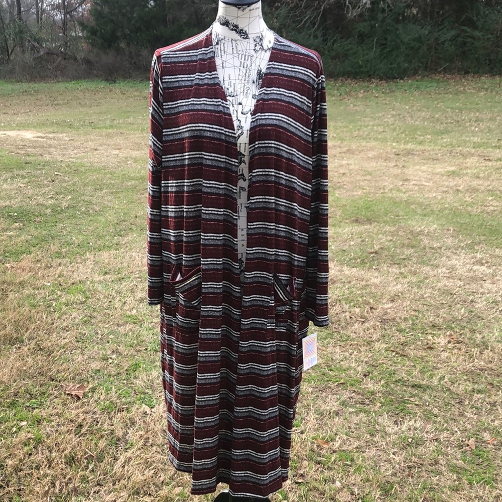 NWT Lularoe Sarah Long Cardigan XL